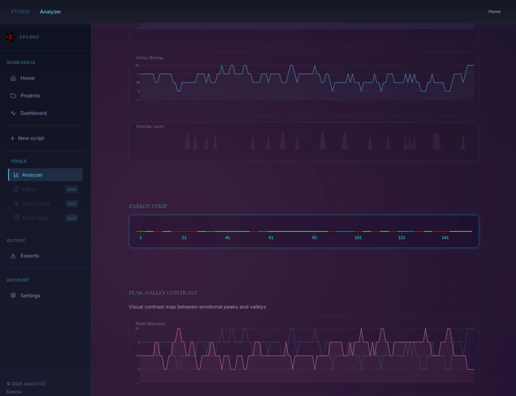 이야기의 리듬을 여는 첫 모듈 – Shot Rhythm Studio Analyzer 시연